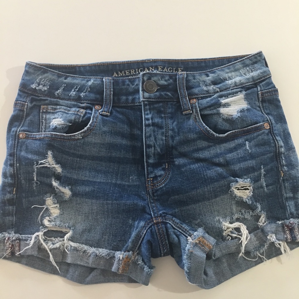 American Eagle Denim Cutoff Shorts